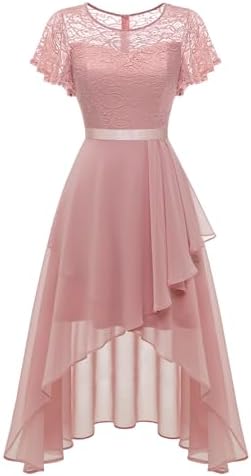 Wedtrend Women's Formal Dress Ruffle Cocktail Party Dress Flutter...