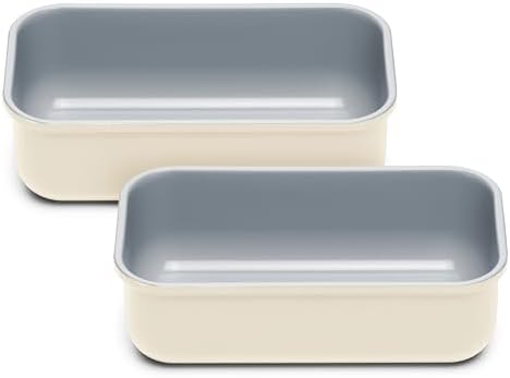 Caraway Cream Ceramic Non-Stick Loaf Pan - Thumbnail 4