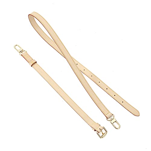 Natural vachetta leather Shoulder Strap Adjustale Crossbody replacement straps for Leather Bags Alma Speedy 30 Eva DIY Handbags - Image 4