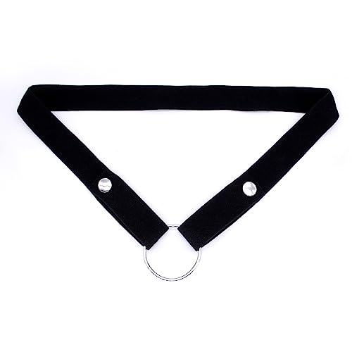 Image of Chastity Belt Male Sissy Belts Chasity Device Anti-Off Auxiliary Chastity Strap Cage Sex Furniture Toys for Men (Black Belt)