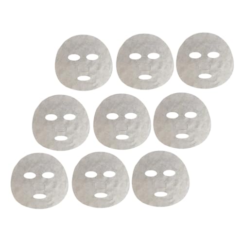 EPIGEIST 50 piezas Mascarillas Faciales de Tela Natural Suaves y Transpirables para Cuidado DIY Piel Paquete para Mujeres