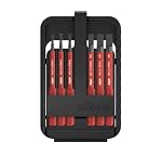 Wiha – Wiha 43152 electricSchlitz 6-TLG. in slimBit-Box Bit Set Rot