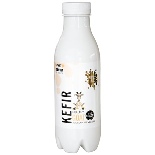 Live Kefir Company, Healthy Goat Kefir Milk, 8 x 500ml