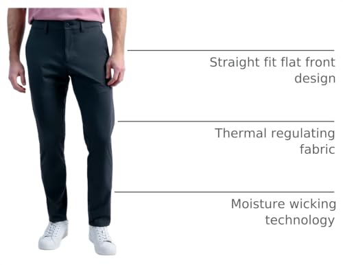 Image of Haggar Sport Men's Travel Performance Pant, Straight Fit