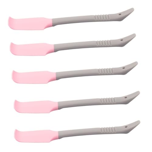 PartyKindom Makeup Spatula Tool 5 Pack Soft Waxing Spatula for Hand Foot Skin Care Tools
