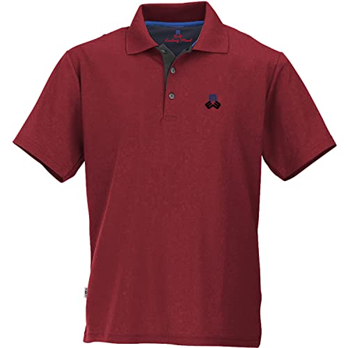 Polo Maul Spiez Fresh demi-zip pour éviter la surchauffe en randonnée homme
