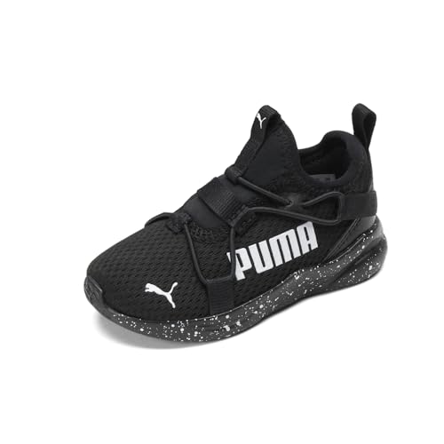 PUMA Toddler Boys Rift Slip On Speckle Sneakers Shoes Casual - Black2