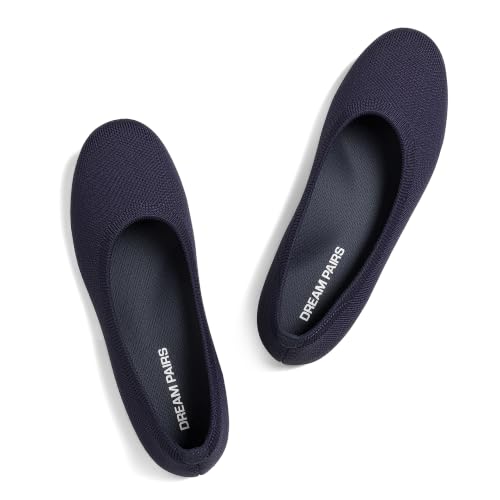 Image of DREAM PAIRS Women's Dress Knit Ballet Comfort Flats