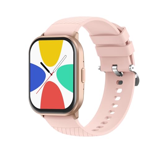 FitproUltrawatch Gesundheits-Smartwatch Unisex Fitnessuhr mit Herzfrequenz & Schlafüberwachung, Kompatibel mit Android & iOS – Sportuhr mit Sportmodi, Schrittzähler und Benachrichtigungen (Rosa) FitproUltrawatch Gesundheits-Smartwatch Unisex Fitnessuhr mit Herzfrequenz & Schlafüberwachung, Kompatibel mit Android & iOS – Sportuhr mit Sportmodi, Schrittzähler und Benachrichtigungen (Rosa)