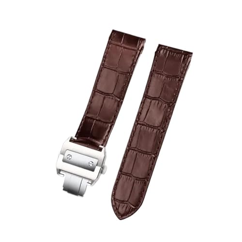 [LYBELIRH] JeBG TgX EHb`oh TgX 100 Y fB[X tH[fBOobN Xgbv 20mm 23mm Ή{vEHb`Xgbv(Brown silver,20mm)