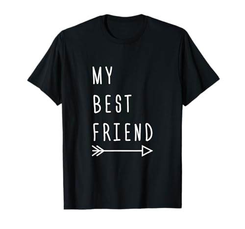Best Friend - Camisas a juego para adolescentes y mujeres, regalo para parejas Camiseta