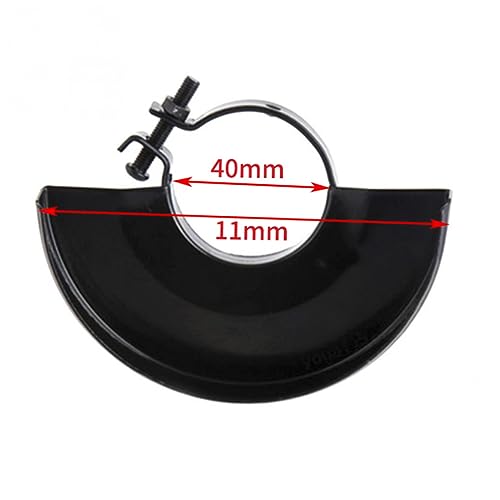 Soporte para amoladora angular de corte seguro con base metálica y protector ajustable 6
