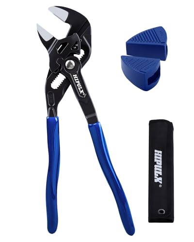 HIPULX 7-Inch Pliers Wrench with 2 Protective Covers -...
