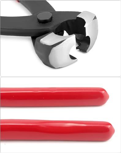 Pinza de abrazadera de oreja QWORK para reparar mangueras del coche 6