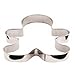 Paderno 47370-08 Tagliapasta Omino Pan di Zenzero, Acciaio Inox