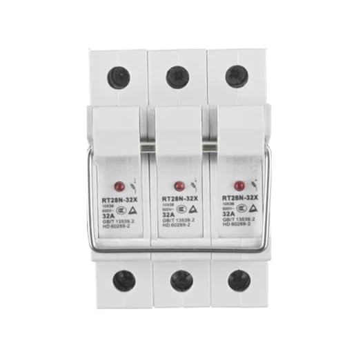 Fusible RT28N-32X 3P avec base et corps de 6A à 63A pour tableau électrique