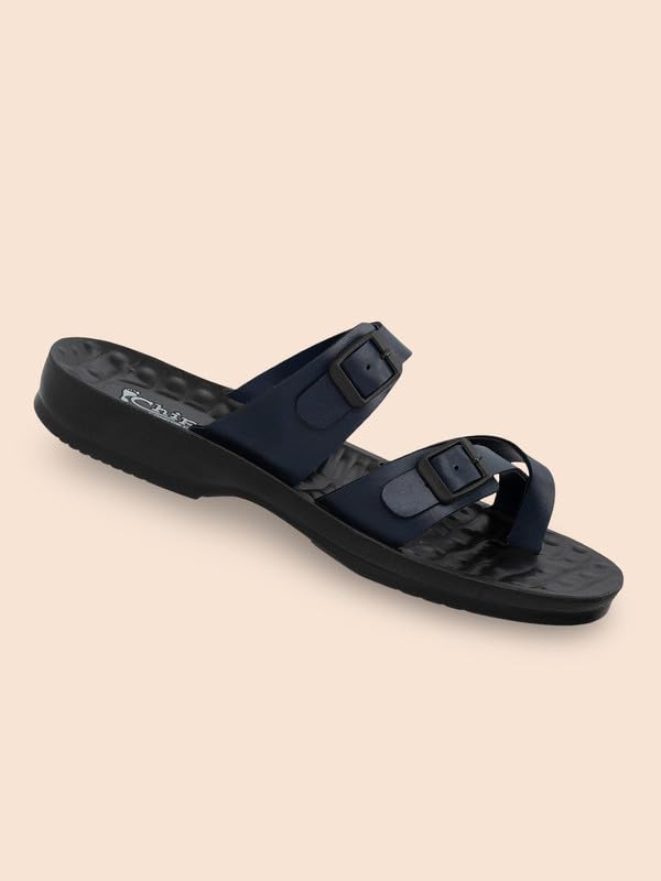 Image of Chips Men's BROWN Lightweight Slip-on Sandal Casual (3346)