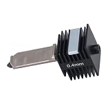 Zestaw Dysz ze Stali Hartowanej do Drukarki Lab A1 A1 Mini 3D Wytłaczarka Hotend - Wyjmowane i Wytrzymałe Dysze Termoodporne do Drukowania w Wysokich Temperaturach (0,4 mm)