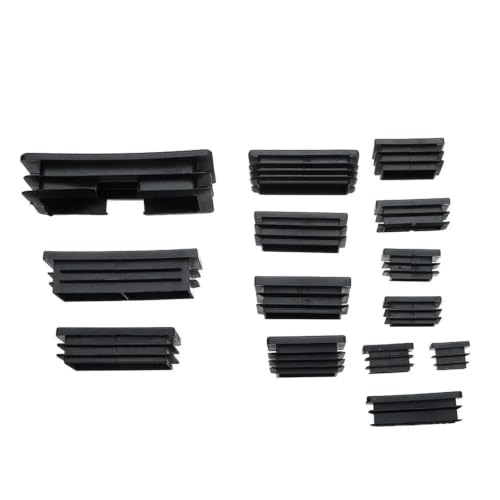 Cubierta pie plástico 10x20mm para eliminar ruidos y proteger el suelo de muebles, 16 unidades 2