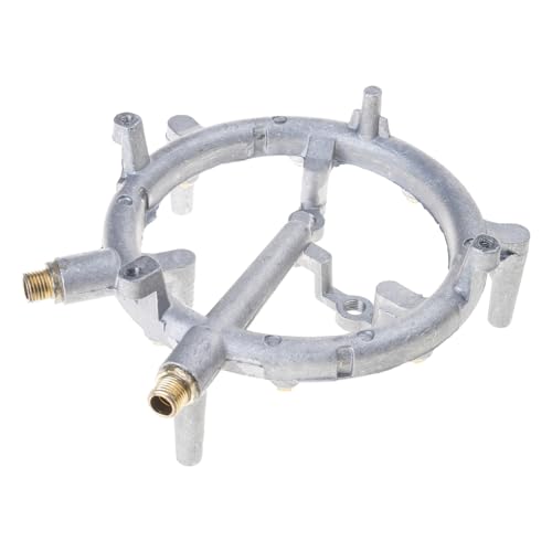 Base de poêle à neuf chambres résistante aux hautes températures, neuf têtes de poêle féroce, accessoires de cuisine pour restaurant