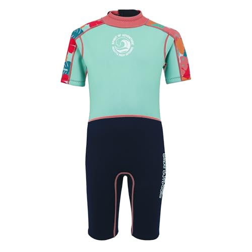 Regatta Kids Junior Wetsuit Swimwear Traje de baño de una Sola Pieza, Mixto, 3-4 Years Unisex niños