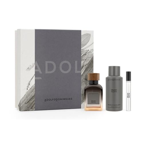 Ebano Salvia EDP 120ml coffret parfum boisé aromatique homme avec gel douche et mini