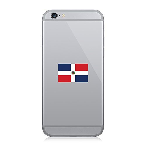 RDW Dominican Flag - Cell Phone Sticker - Decal - Die Cut