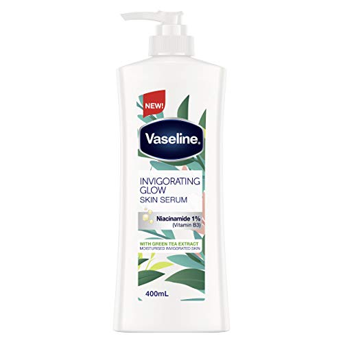 Vaseline Body Lotion Invigorating Glow Skin Serum with Niacinamide 1% (Vitamin B3), 400ml