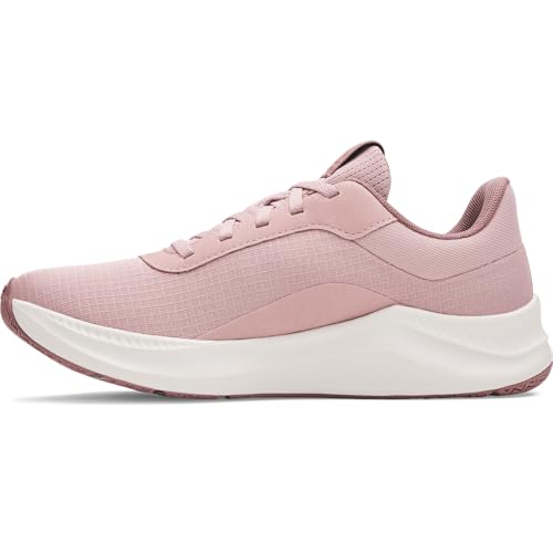 Under Armour Women's Aurora 3, (673) Tourmaline Pink/Summit White/Maroon Mist, 9, US