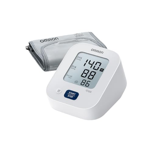 OMRON X2 Essential - Tensiómetro de brazo automático - Con indicador de hipertensión y detección de latido irregular - Memoria de hasta 30 lecturas - Validado clínicamente - Garantía 5 años - 22-32 cm OMRON X2 Essential - Tensiómetro de brazo automático - Con indicador de hipertensión y detección de latido irregular - Memoria de hasta 30 lecturas - Validado clínicamente - Garantía 5 años - 22-32 cm