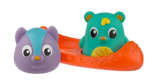 Playgro Juguete de baño con sensor de calor, 3 Piezas, Juguete para el baño, A partir de 6 meses, Libres de BPA, Colorido, 40215