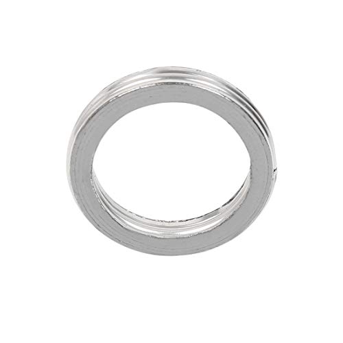 F FIERCE CYCLE Motorrad Auspuffrohr Dichtung Metall 24mm ID 32mm OD Schutzabdeckung Auspuffdichtung