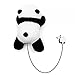 OWENRYIN Broche de peluche con diseño de dinosaurios estereoscópicos y esponjosos para mujer, para un par de abrigos, accesorio para moda femenina