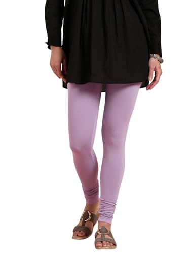 Image of TWIN BIRDS Tailored Cut and Classic Fit Super Stretchable Elastane Fabric Churidar Leggings for Women