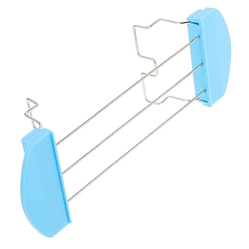 Gatuida Parrilla tostadora torradeira tostadoras todtadora tostadores Soporte para tostadora Horneando Soporte para rebanadas de Pan Rejillas para Calentar Parrillas Gel de sílice Sky-Blue