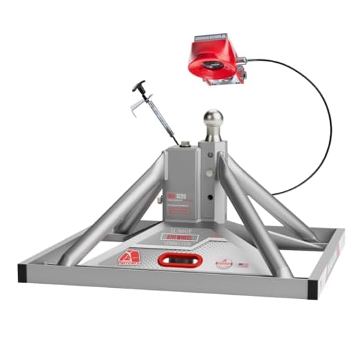 ANDERSEN HITCHES | Ultimate Fifth Wheel Connection | Aluminum Gooseneck Mount Trailer Hitch Adapter | Towing Accessories | 13" Tall Base, 24,000 lbs GTWR, 4,500 lbs Tongue Weight | 3220