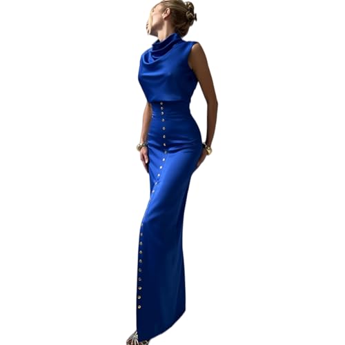 Tenue soirée chic femme jupe longue fente haute