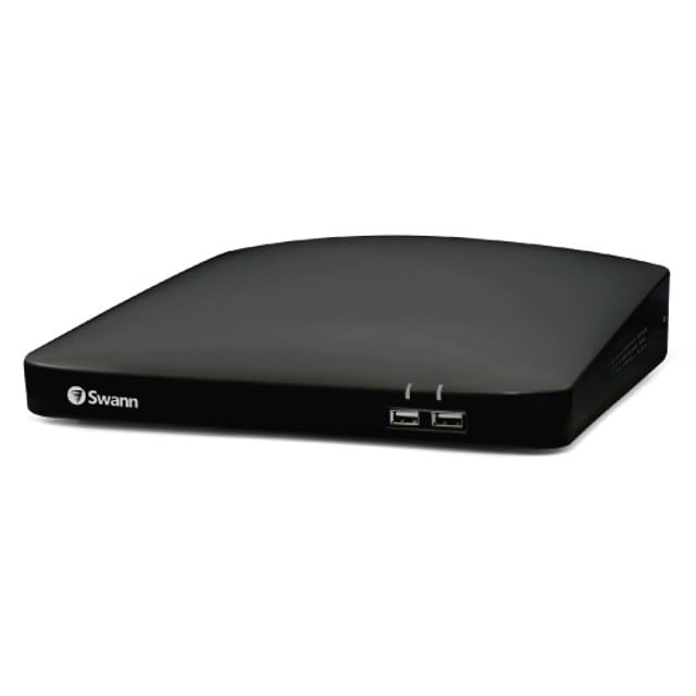 Swann 4 Channel 4K Ultra HD DVR Recorder (Cameras Sold Separately) SRDVR-45680H Black