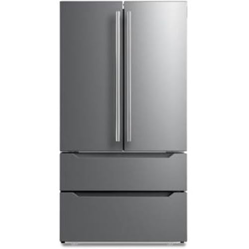 Midea MRQ23B4AST 22.5 Cu. Ft. Counter-Depth 4-Door French Door Refrigerator thumb #1