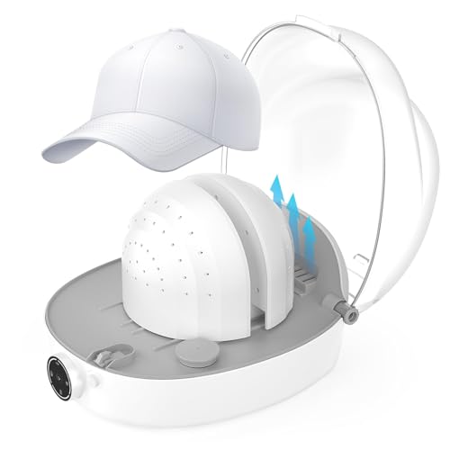 Automatic Cap Cleaner, All in One Hat Care Machine Steam Cleaning & Ironing and Drying for Bucket hat Baseball Cap,Bucket Hats, Felt Hats, Restore Misshapen
