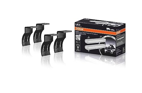 OSRAM LEDriving® Mounting Kit FX GEN 2 Back Brackets, für individuelle Montage von LEDriving® Zusatzscheinwerfer der FX GEN 2 Serie, schwarz