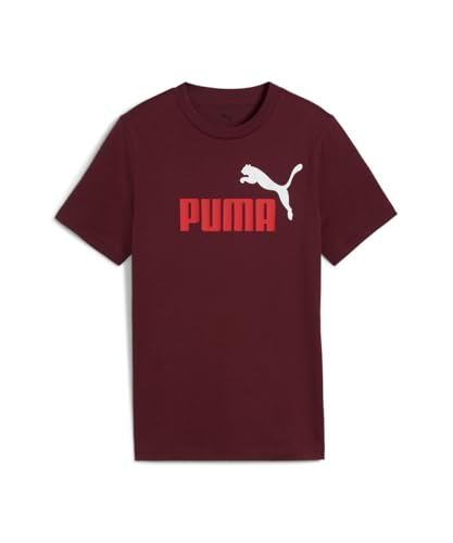 Image of Puma Boy Cotton Solid Regular Fit Tees