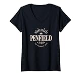 donna penfield new york modern - penfield ny maglietta con collo a v