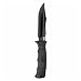 SOG Fixed Blade Knives with Sheath - SEAL Pup Elite Survival Knife, Hunting Knife w/ 4.85 Inch AUS-8 Bowie Knife Blade for a Tactical Knife (E37SN-CP)