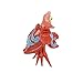 Enesco Disney Traditions Collection by Jim Shore The Little Mermaid Sebastian The Crab Miniature Figurine- Resin Hand Painted Crafted Collectible Disney Mini Figurines Home Decor Statue, 3.7 Inch