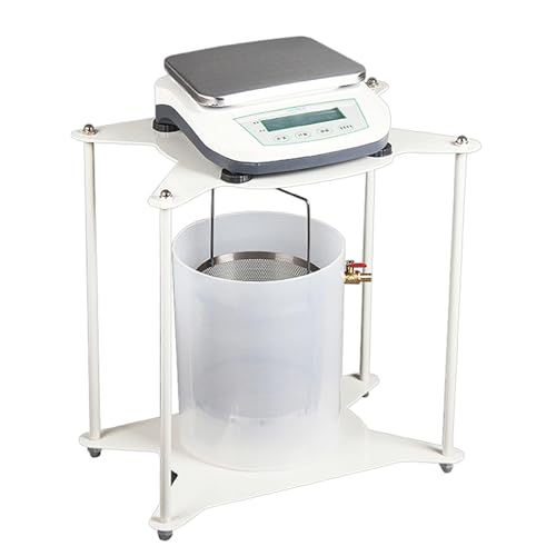 THYXGS Balanza Hidrostática Electrónica De Laboratorio, Balanza Hidrostática Digital De 5 Kg/0,1 G, con Pantalla LCD De Alta Definición, para Probar La Densidad De Sólidos La Construcción