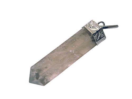 Chabottakra Gemstone esoteric lace (pendulum pendant) in amethyst, rock crystal, lapis lazuli and many more (raw smoky quartz).