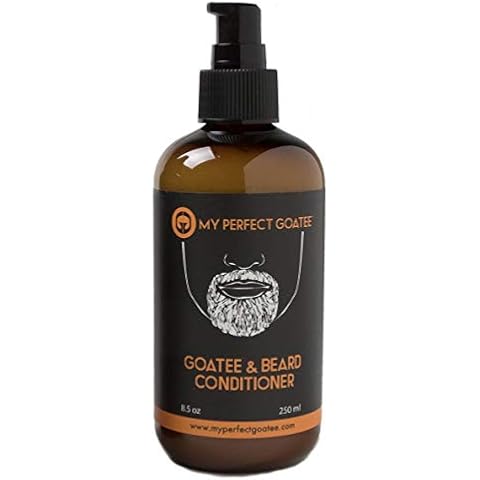 My Perfect Goatee® Premium Beard Conditioner Hydrating Facial Hair Formula (8.5 oz Beard Conditioner) - Eliminates itchiness and dryness - Reduces split ends Cover
