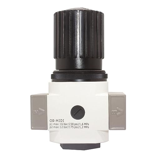 Régulateur de pression d'air comprimé 1/4 NPT 230 psi accessoire compresseur OR-02 robuste - 3