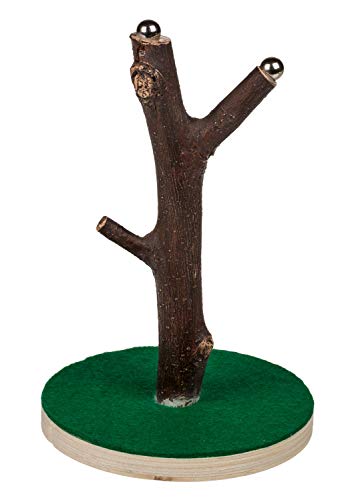 OOTB 79/3921 capsuleverzamelaar van polyhars op houten standaard, boom, meerkleurig, 9 x 15 cm